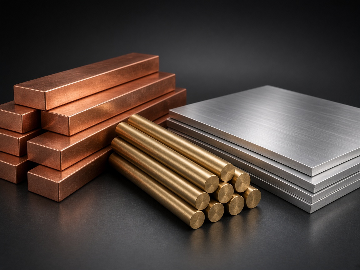 Медь, латунь и алюминий — цветной металлопрокат